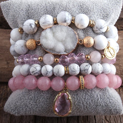 Boho Beaded Bracelet Set