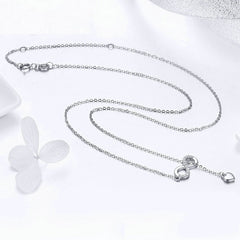 Infinity Silver Pendant Necklace