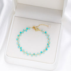 Natural Stone Tourmaline Bracelet