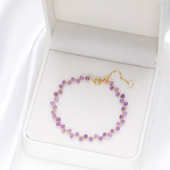 Natural Stone Tourmaline Bracelet