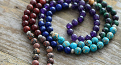 Natural Stone Chakra Necklace