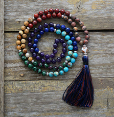 Natural Stone Chakra Necklace
