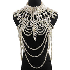 Luxurious Pearl Necklace for Brides