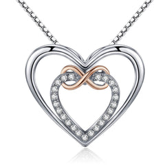 Heart Pendant Necklace for Women