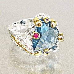Cothic Big Zirconia Ring for Women