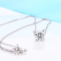 Moissanite Diamond Necklace for Women