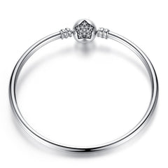 Charming Women's Sterling Silver Bracelet