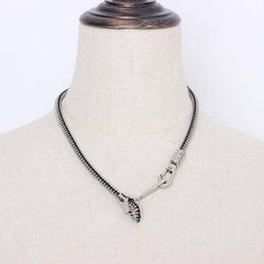 Women's Zipper Chain Necklace