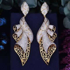 Long Pendant Wedding Earrings for Women
