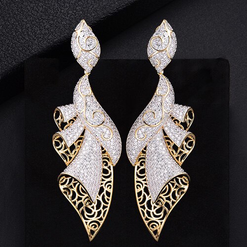 Long Pendant Wedding Earrings for Women