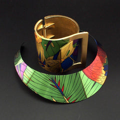 Ethnic Floral Patterned Jewelry Set