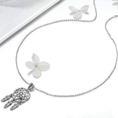 Vintage Dream Catcher Necklace Pendant for Women
