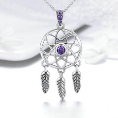 Vintage Dream Catcher Necklace Pendant for Women