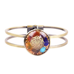 Natural Crystal Chakra Bracelet