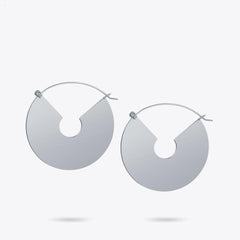 Laconic Matte Gold Dangle Earrings