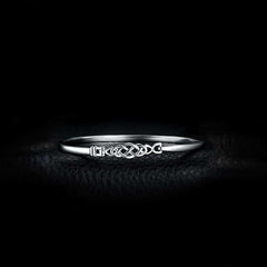 Celtic Knot Designed 925 Sterling Silver Bracelet for Women