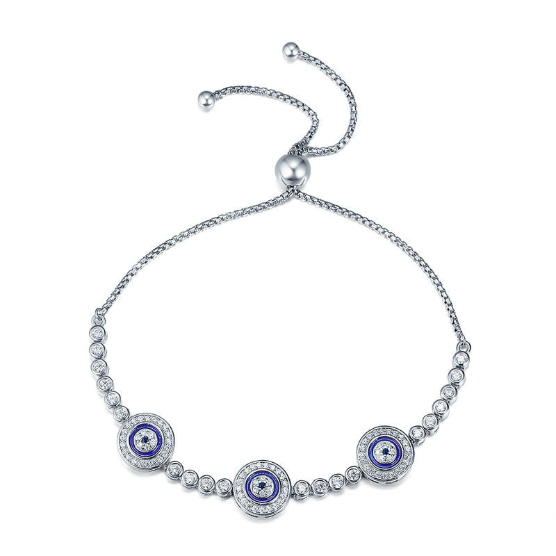 Luxury Elegant 925 Sterling Silver Bracelet