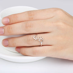 Adjustable Woman's Doggy Ring