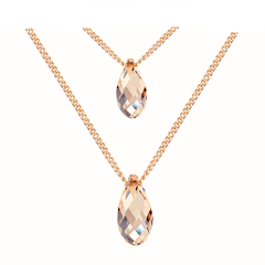 Women's Waterdrop Crystal Necklace
