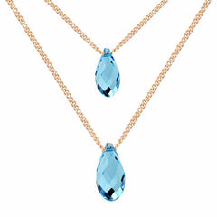 Women's Waterdrop Crystal Necklace