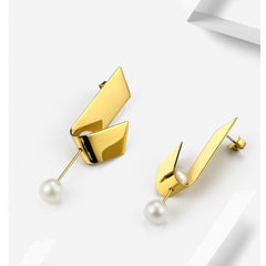 Women's Pearls Drop Earrings