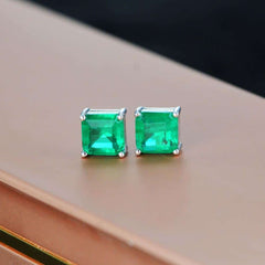 Gemstone Stud Earring for Wedding