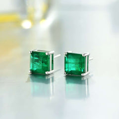 Gemstone Stud Earring for Wedding