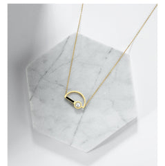 Letter D Pearl Necklace for Women