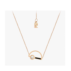 Letter D Pearl Necklace for Women
