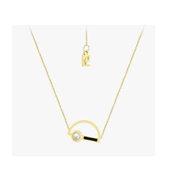 Letter D Pearl Necklace for Women