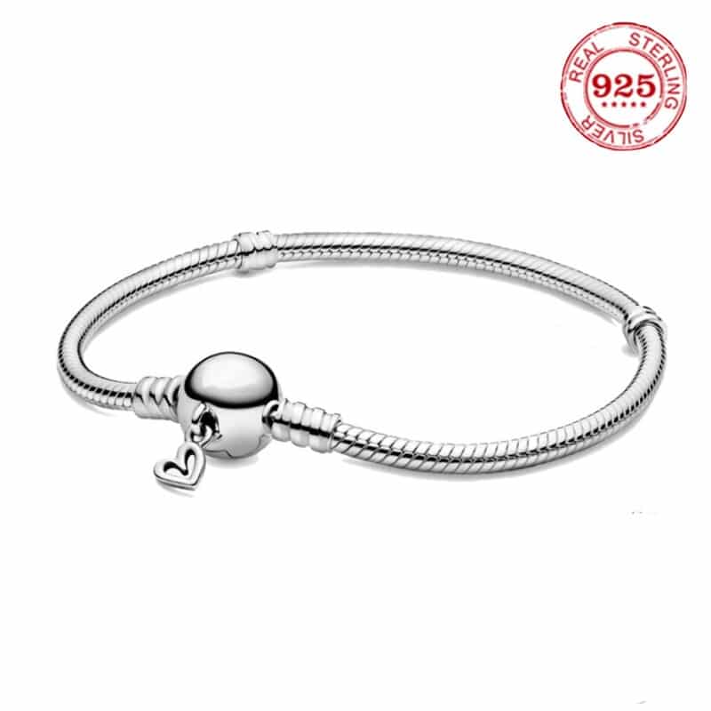 Women's Sterling Silver Charm Bracelet