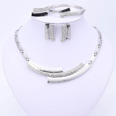 Beaded Wedding Jewelry Set