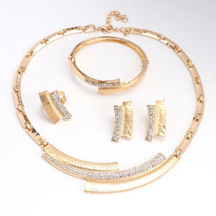 Beaded Wedding Jewelry Set