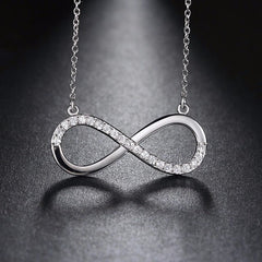 Crystal Zircon Infinity Design Women's Jewelry Set