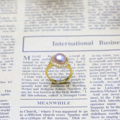 Artistic 925 Sterling Silver Ring for Women with Pearl