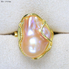 Bohemian Adjustable Pearl Ring for Women