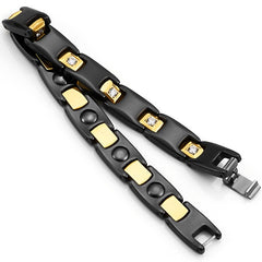 Crystal Links Slim Bracelet