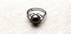 925 Sterling Silver Pearl Ring for Women