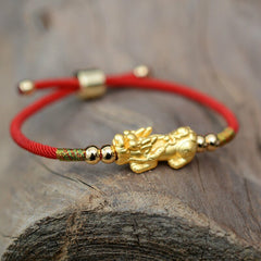 Red Rope Tibetan Buddhist Bracelet