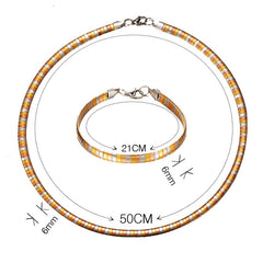 Women's Snake Chain Jewelry Set