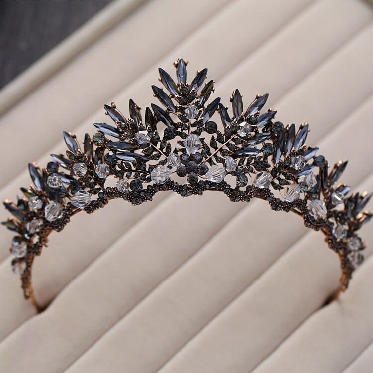 Colorful Zinc Tiara with Stones