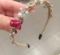 Luxury Vintage Baroque Rhinestone Headband