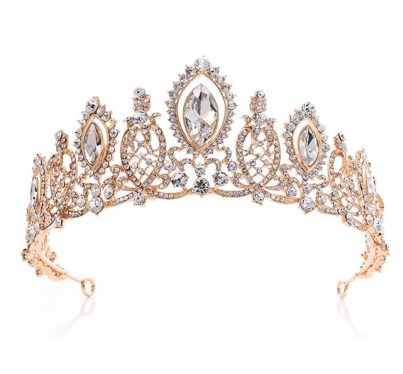 Crystal Zinc Hair Crown