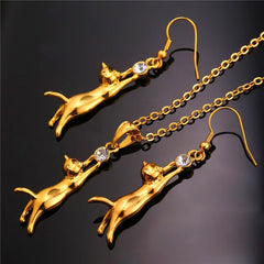 Cat Jewelry Sets for Women