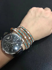 Elegant Multilayer Stone Bracelet