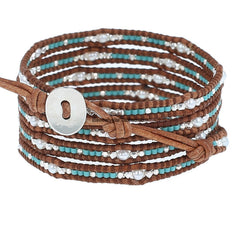 Elegant Multilayer Stone Bracelet