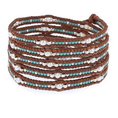 Elegant Multilayer Stone Bracelet
