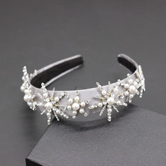 Women's Star Patterned Rhinestone Headband