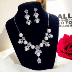 Women's Silver Fine Jewelry Set