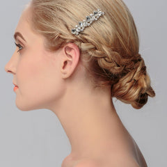 Fashionable Glass Stones Bridal Headwear